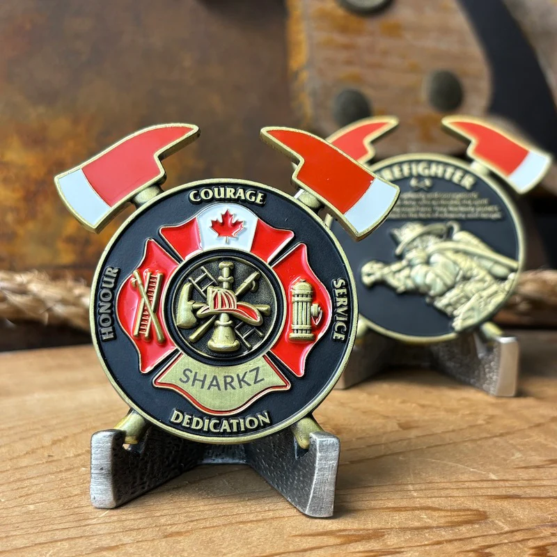 Firefighter Coins